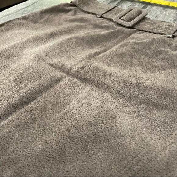 BLANK NYC Genuine Suede Leather Skirt - Picture 3 of 4